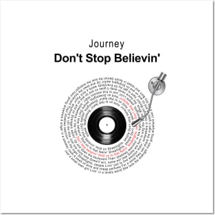 DON'T STOP LYRICS Posters and Art